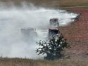 Fire on Highway 26 in San Joaquin County near the Calaveras County line—CCF photo