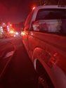 Treosti Fire in Rancho Calaveras area of Calaveras County—CAL FIRE TCU photo