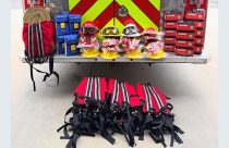 Firefighting equipment purchased with state grant money—TCFD photo