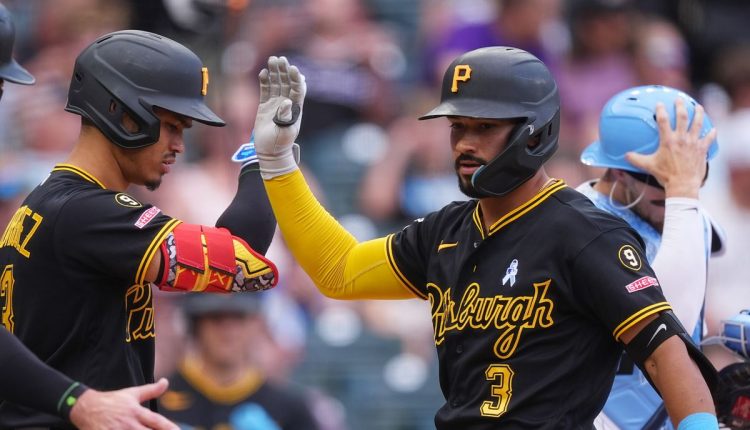 Pirates Rockies Baseball
