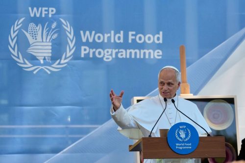 Italy Pope WFP