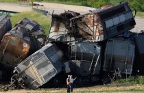 APTOPIX Iowa Train Derailment
