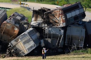 APTOPIX Iowa Train Derailment