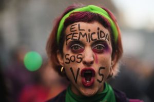 APTOPIX Argentina Not One Less Protest