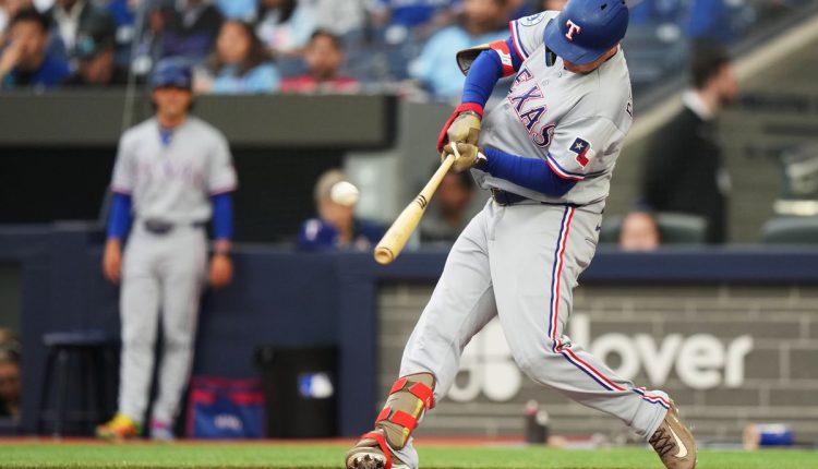 Rangers Blue Jays Baseball