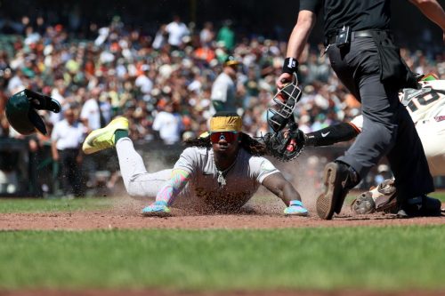 Athletics Giants Baseball