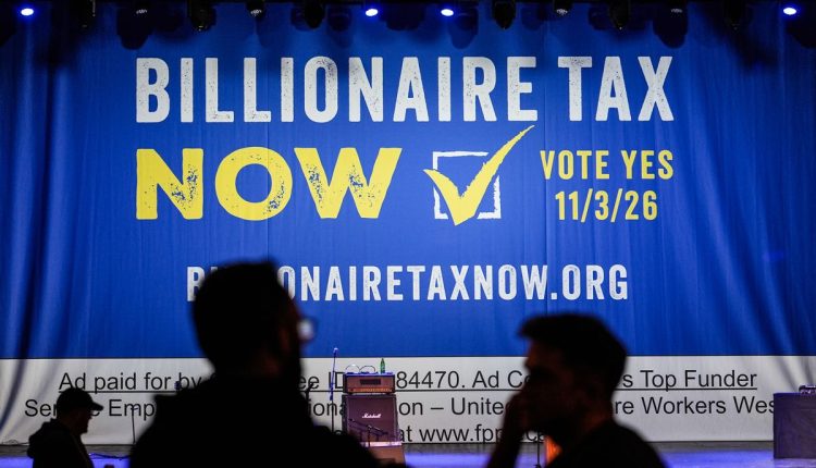 Election 2026 California Billionaires Tax
