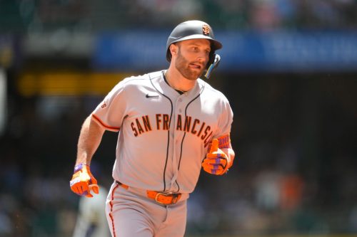 Giants Brewers Baseball
