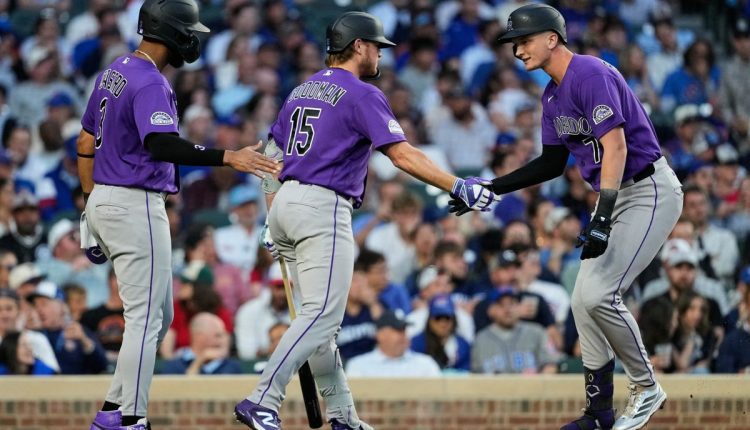 Rockies Cubs Baseball