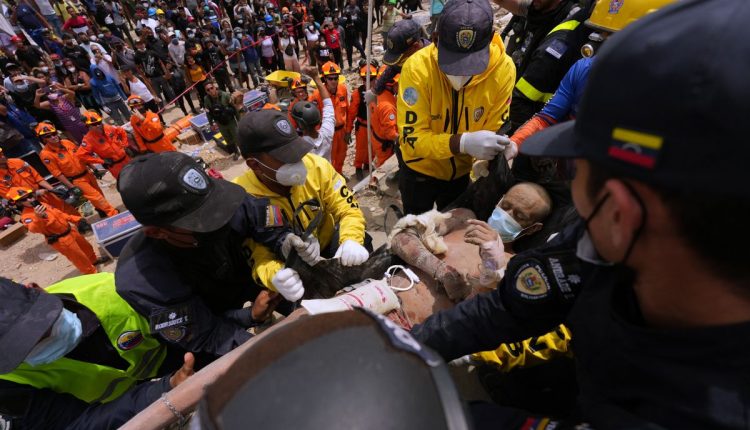 APTOPIX Venezuela Earthquake