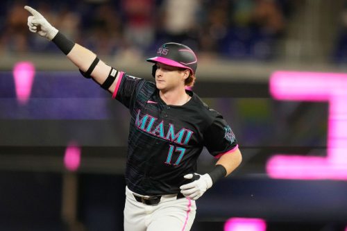 Giants Marlins Baseball