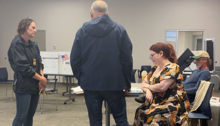 ICE Poll Worker