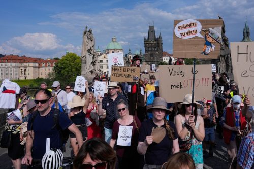 Czech Republic Protest