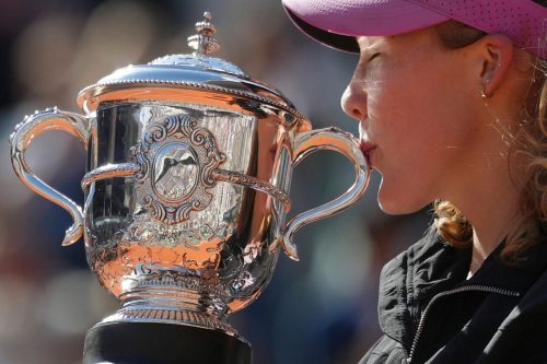 APTOPIX French Open Tennis
