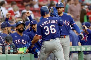 Rangers Red Sox Baseball