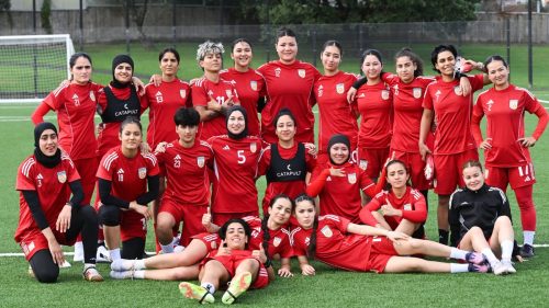 New Zealand Afghanistan Women Soccer Team