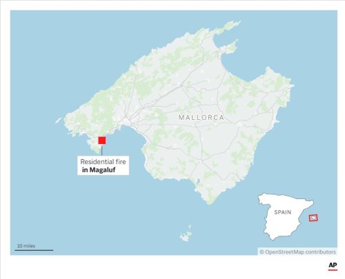 Spain-Mallorca-Fire