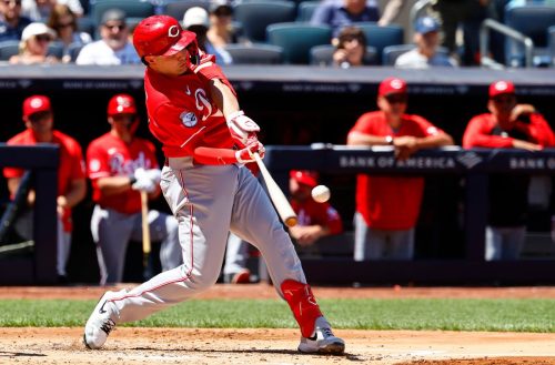Reds Yankees Baseball