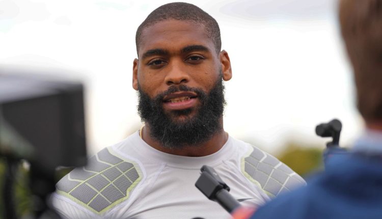 Broncos Cooper Arrested Footballl