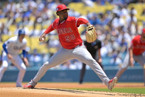 Angels Dodgers Baseball