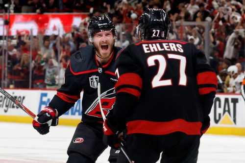 Stanley Cup Golden Knights Hurricanes Hockey