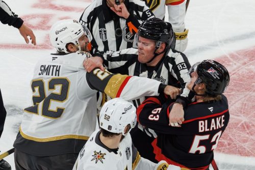 Stanley Cup Golden Knights Hurricanes Hockey