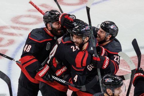 Stanley Cup Golden Knights Hurricanes Hockey