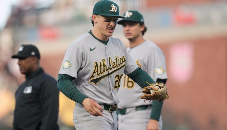 Athletics Giants Baseball
