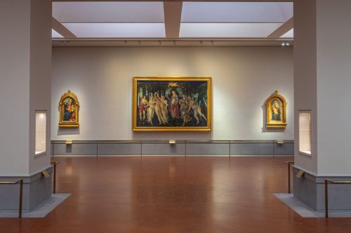 Italy Uffizi Gallery Botticelli
