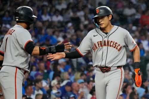 Giants Cubs Baseball