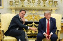APTOPIX Trump NATO Rutte