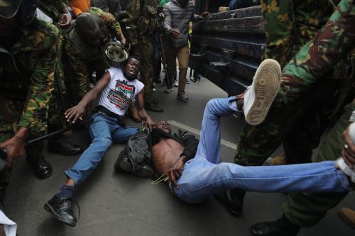 APTOPIX Kenya Protests