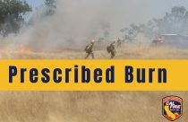 CAL Fire prescribed burn graphic