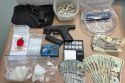 Drugs, money and other items seized in drug bust—TCSO-TNT photo