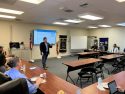 Nathan Alonzo of PG&E speaks to TC Business Council