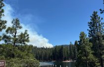 Stanislaus National Forest Sugar Pine Ranger District began ignitions this morning for the prescribed fire on the Sierra Nevada Adaptive Management Experiment unit (AMEX) -- STF photo