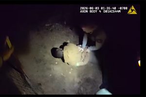 Suspect being arrested—TCSO photo