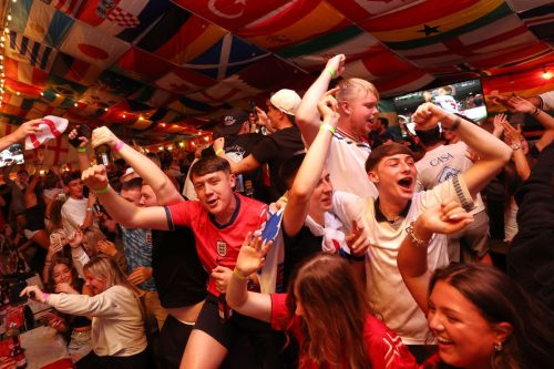 England WCup Soccer Reaction