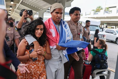 Cuba-Jailed Activist-Exile