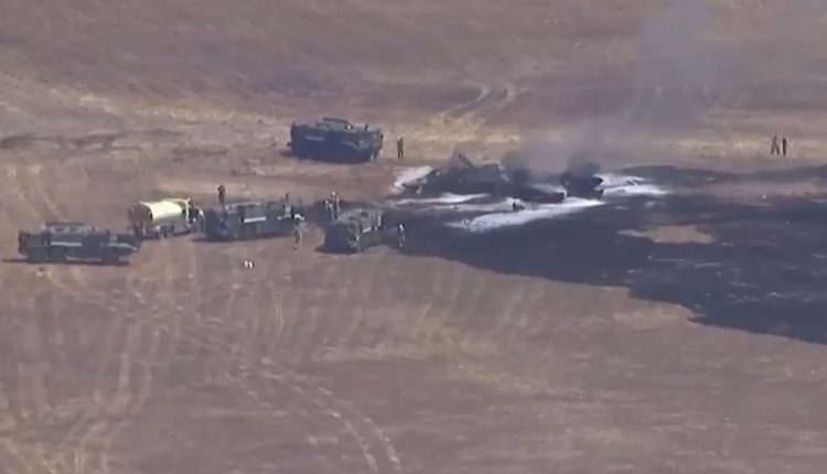 Military Jet Crash California