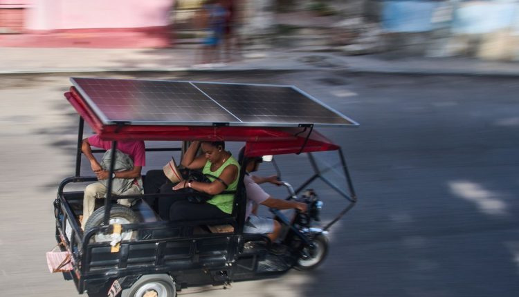 APTOPIX Cuba Electric Trycicles