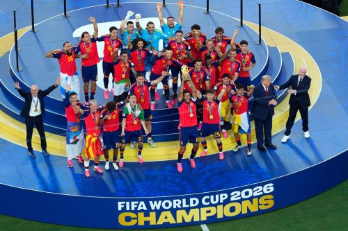 APTOPIX Argentina Spain WCup Soccer