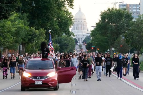 APTOPIX Madison Police Shooting