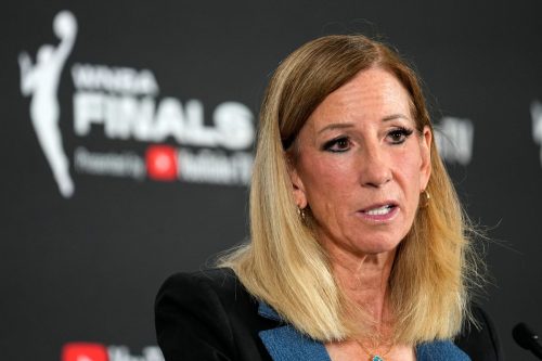 WNBA Commissioner Engelbert Basketball