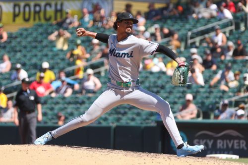 Marlins Athletics Baseball