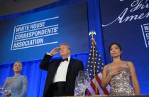 APTOPIX Trump Correspondents' Dinner