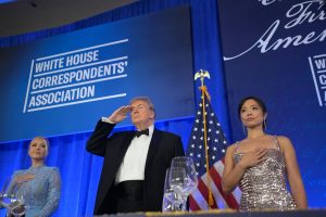 APTOPIX Trump Correspondents' Dinner