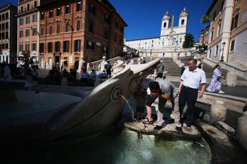 Italy Extreme Weather Heat