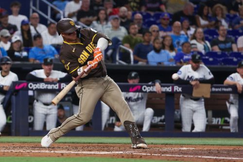 Padres Marlins Baseball