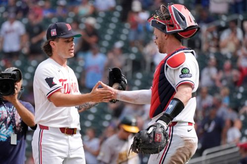 Athletics Twins Baseball